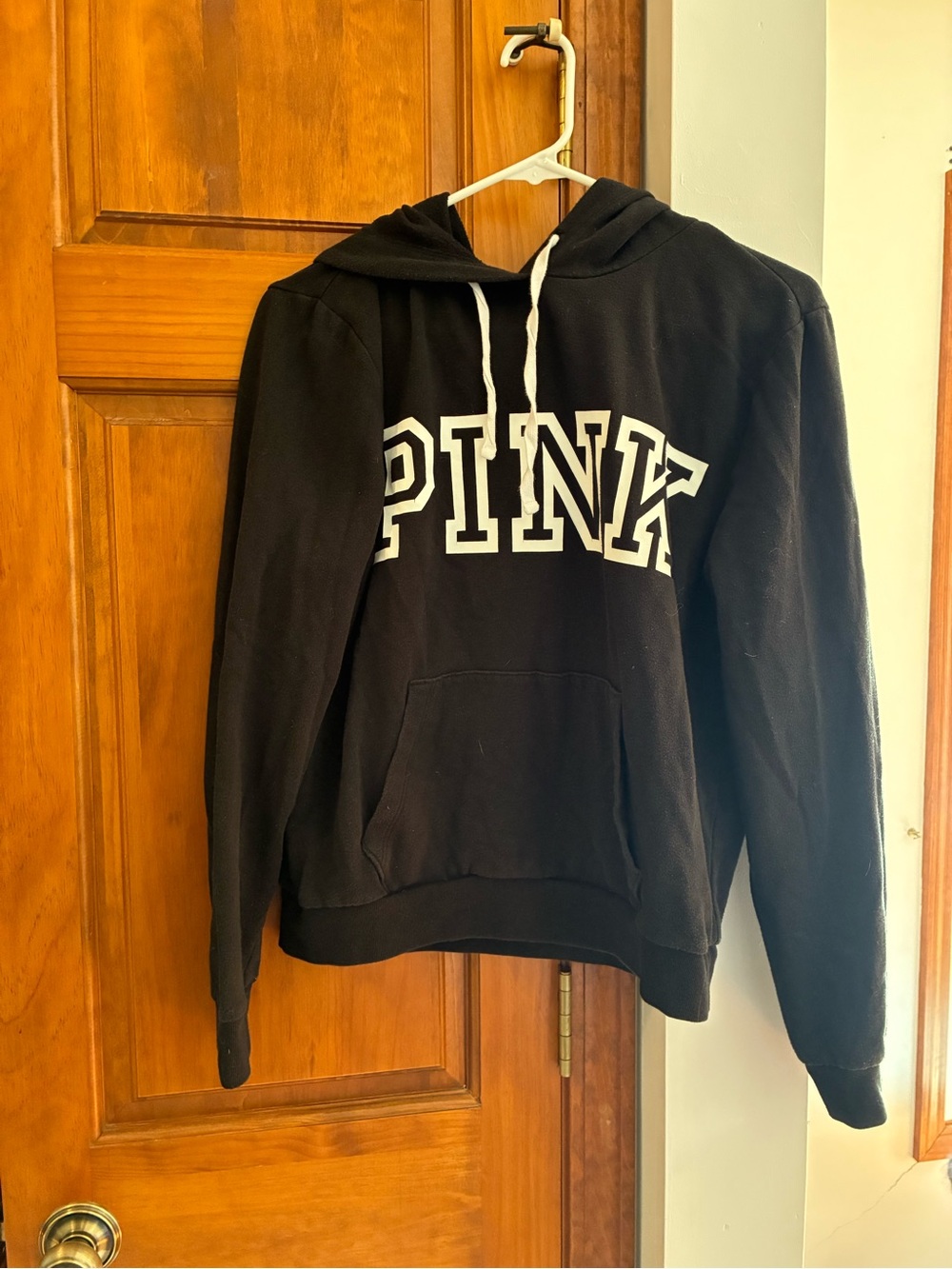 Pink Victoria’s Secret women's hoodie